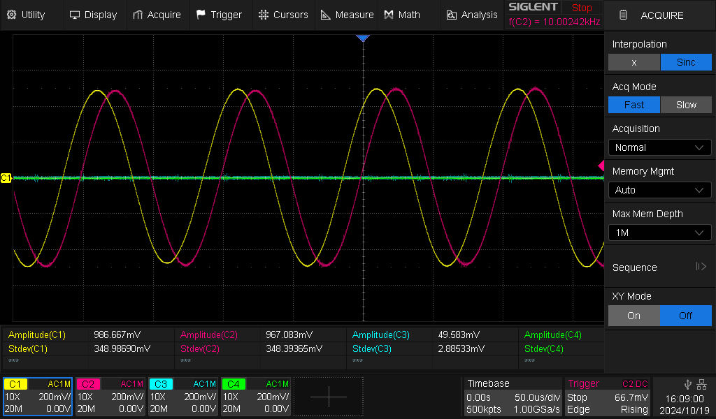  Azimuth 10kHz (2ch resultaat)  