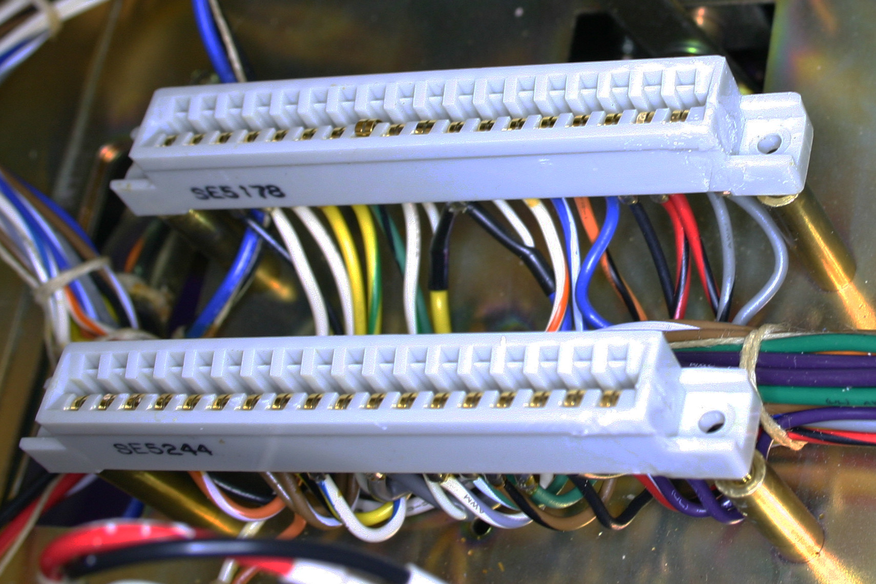  connectors, gelijmd 